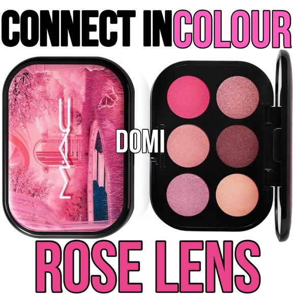 MAC Cosmetics Makeup X Mac Rose Lens Connect In Colour X6 Shaded